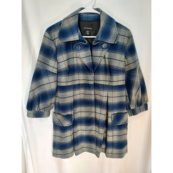 Calvin Klein Jeans Jackets & Blazers - Calvin Klein Jeans Plaid Jacket - Sz Women's Med